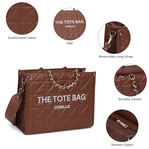 Image of Chinllo Tote Bag for Women Top Handle Satchel Purse and Handbags with Shoulder Strap