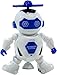 Imagen de Play More Disco Robot Juguete Luces y Sonidos Baila Suena y Se Ilumina Robot Bailarino Robot que Camina con Luces Sonidos y Música Robotino Juguete con Movimiento Twist Dancing