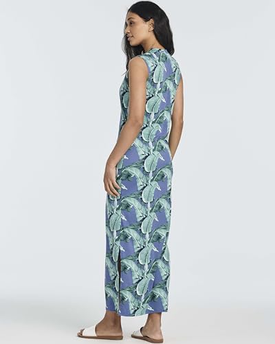 Image of Real Essentials 3 Pack: Women's Maxi Tank Dress | Sleeveless Casual Long Lounge Dress (Plus