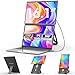 domyfan 16" Portable Monitor for Laptop FHD 1200P, Magnetic 360° Stand, Detachable Travel Screen for 13-17.3" Laptops, Plug&Play for Windows/Mac/PC/Xbox