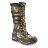 Guide Gear Snake Boots for Men, Rubber Hunting Boots Waterproof & Snake Proof Mossy Oak Country Roots 14D (Medium)