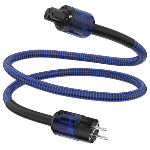 Tertullus HiFi Power Cable – P25 Blue Tertullus HiFi Power Cable – P25 Blue