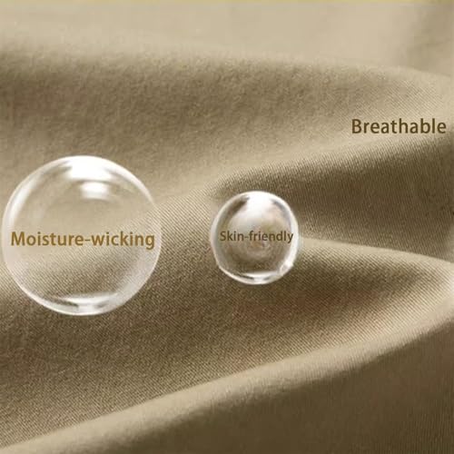 Puliam Easetactic - Flex Fit Zipper-Pocket Durable Pants for Men, Stretch Cargo Work Pants Lightweight Relaxed Elastic Waist4