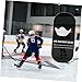 WHAMVOX 1Pc Transparent Hockey Goalie Protector Durable Face Guard for Ice Hockey Design for Neck Face Protection Semi Style Suitable for Safe Competition