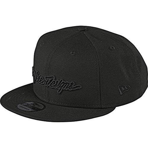 Troy Lee Designs Classic Signature Snapback Cap Black, One Size