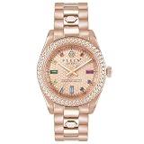 Philipp Plein Orologio da donna analogico al quarzo Queen Crystal, oro rosa, PWDAA0821