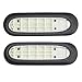 Replacement Office Chair Armrest Pads Compatible with Herman Miller Sayl Office Chair Fixed and Height Adjustable Armrests, Vinyl, Graphite Black (Pair)