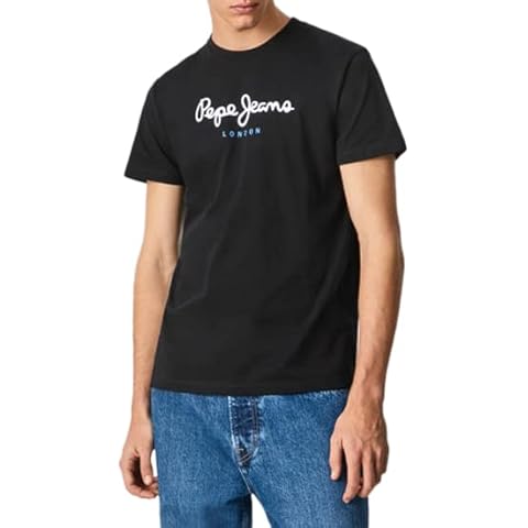 Camiseta Pepe Jeans Eggo N manga larga negro Cover