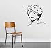 Produktbild LovelyHomeWJ Berühmte sänger Vinyl Wandaufkleber Abnehmbare Dekoration Tina Turner Decals Rock Queen Wandtattoo 3D Poster Kunst Tapete 57x61 cm
