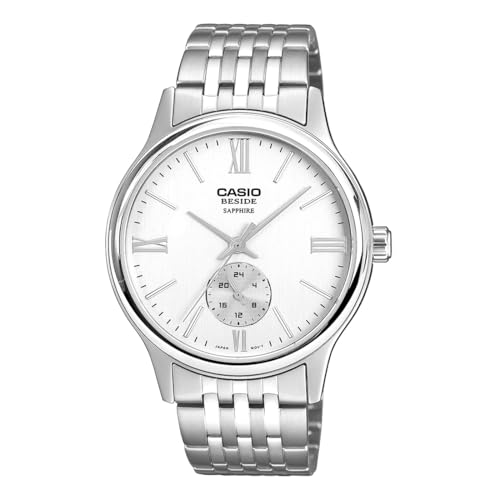Image of Casio Enticer Men BMS-100D-7AVDF Analog Silver Watch Men (A2536)