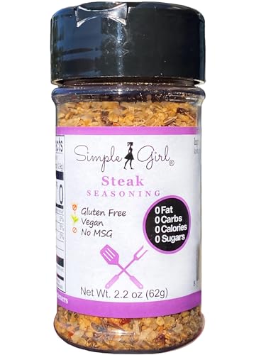 Simple Girl Steak Seasoning - Gluten Free, Sugar Free,...