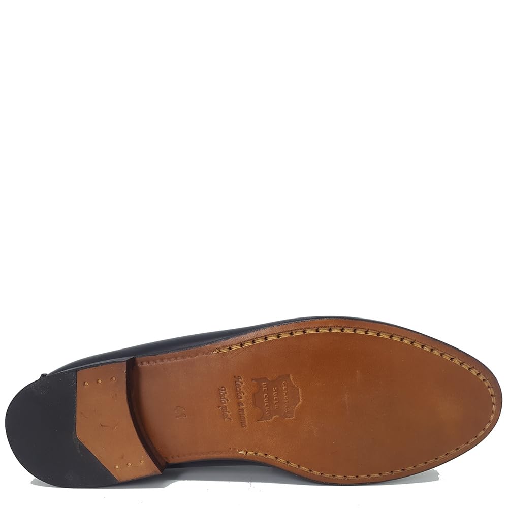 Zapato Castellano Hombre | Mocasines 1901 | Antifaz | Suela | Hecho en España | 201