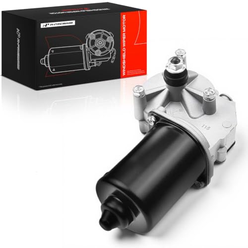 Image of A-Premium Front Windshield Wiper Motor Compatible with Chevrolet Caprice 2013-2017, SS 2014-2017 & Pontiac G8 2008-2009, Sedan, 4-Pin
