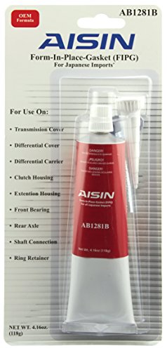 AISIN AB1281B Red Form-In-Place Gasket Sealant - 4.16oz. Tube