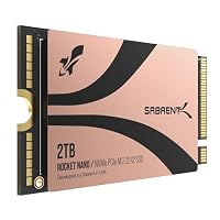 SABRENT Rocket 2242 2TB NVMe SSD, PCIe 4.0 M.2, 7300MB/s (SB-2742-2TB) – Ansicht 1