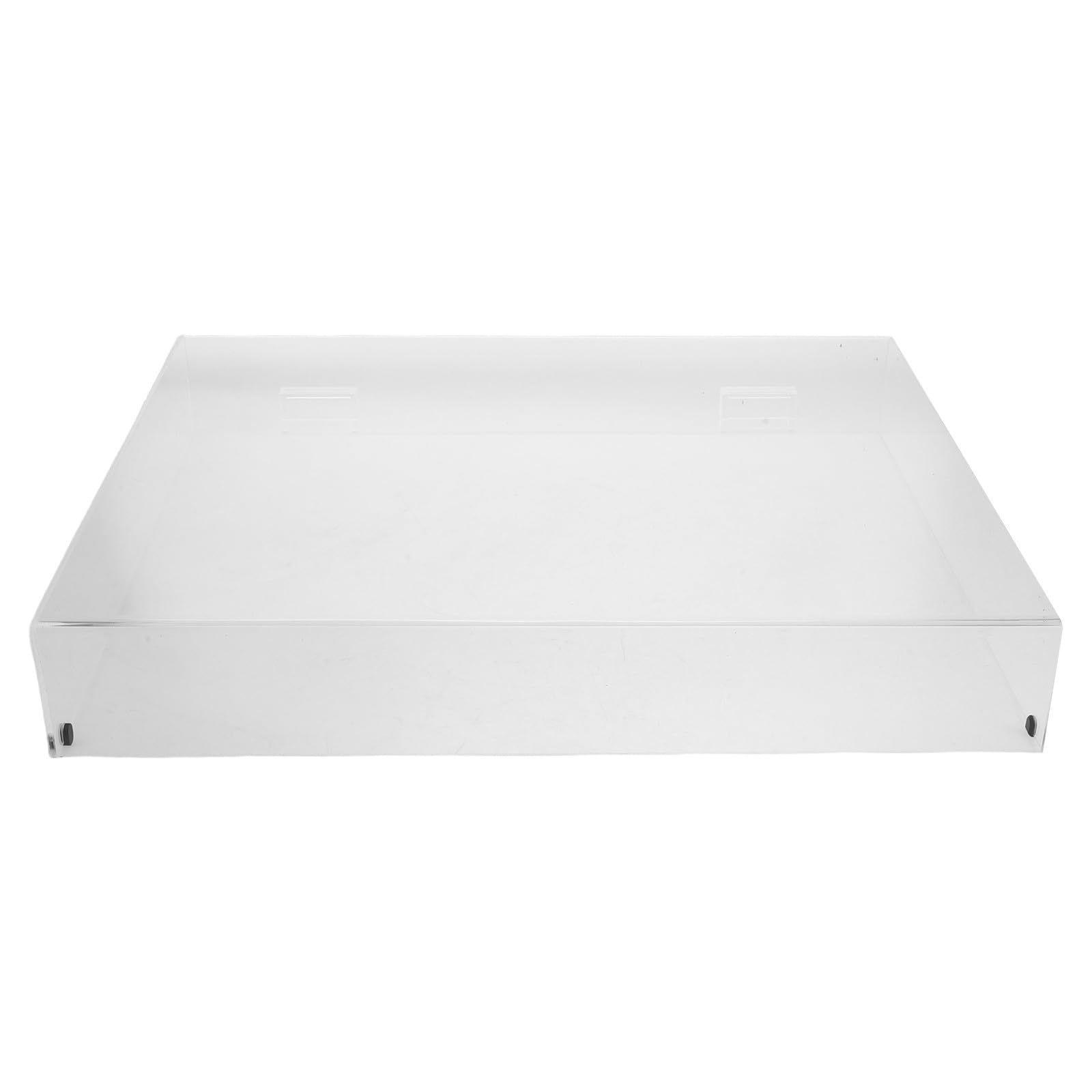 Tapa Protectora Transparente para Tocadiscos: Tapa de Repuesto de acrílico Transparente Compatible con el Tocadiscos LP120.