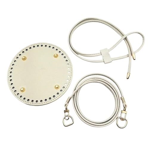 Evita deformaciones en tus bolsas hechas a mano con este kit de base rígida y correa de piel