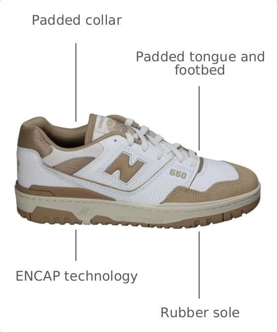 Image of New Balance Men's 550 Sneakers