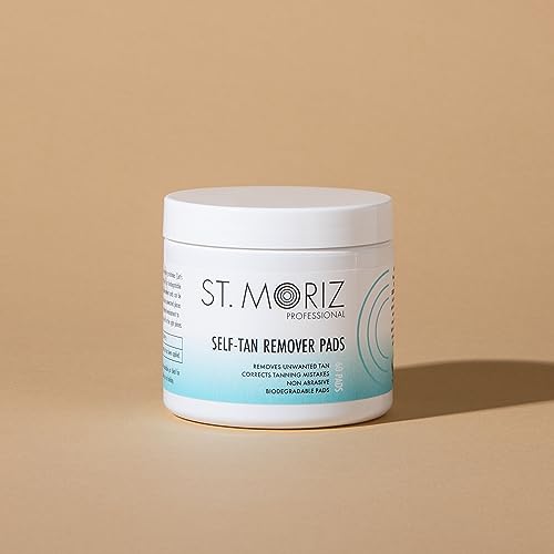 ST. MORIZ Professional Self Tan Remover Pads, White, 60 ml (Pack of 1) - Image 2