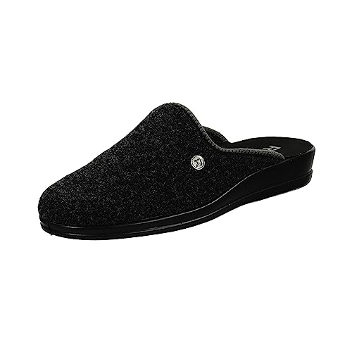 Mules homme Lekeberg 2683 Rohde : chaussons cuir confortables de marque