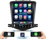 5G WiFi 64GB Car Radio Stereo for Chevrolet Chevy Cruze 2009-2015: 10.4 Inch 1024*768 Tesla Style Touch Screen Head Unit Replacement with Backup Camera — Upgrade Wireless Carplay Bluetooth GPS FM SWC