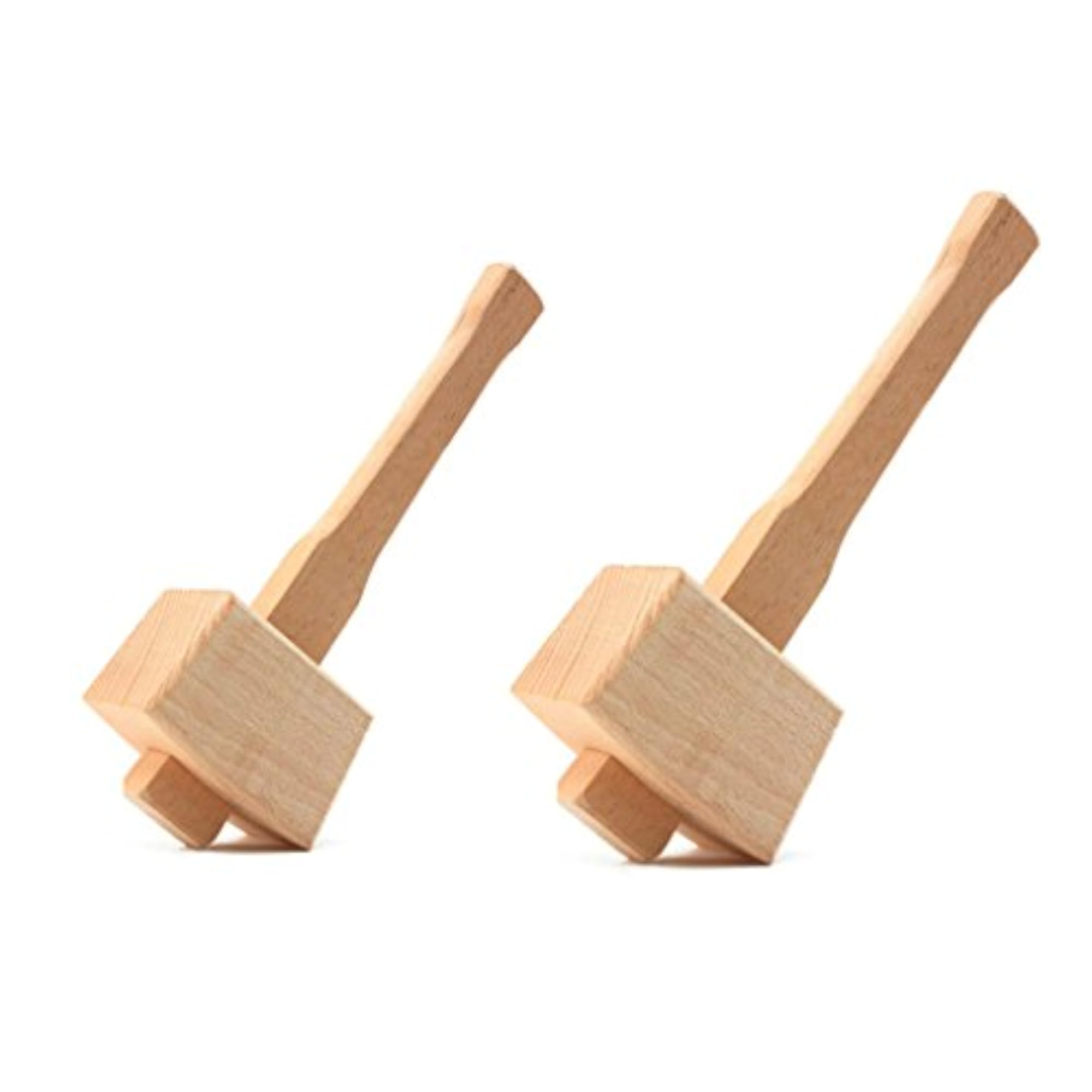 Solid Beech Wood Wooden Mallet Hammer Tool