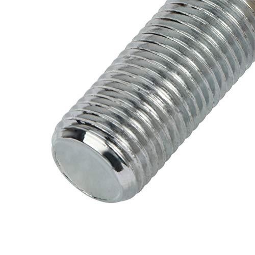 ECCPP Wheel Bolts 14x1.5 Lug Nuts 10 Pieces Silver Wheel Lug Shank Length 35mm fits for