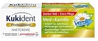 Kukident Professionell Haftcreme Med + Kamille - Haftmittel für Zahnprothesen - Starker Halt, extra Zahnfleisch-Schutz - 1 x 40 g
