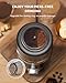 SHARDOR Adjustable Coffee Bean Grinder Electric, Herb/Spice, Espresso Grinder with 1 Removable Stainless Steel Bowl, Matte Black