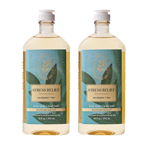 Bath & Body Works Body Wash, Eucalyptus Tea, 10 fl oz, 2 Pack - image 1