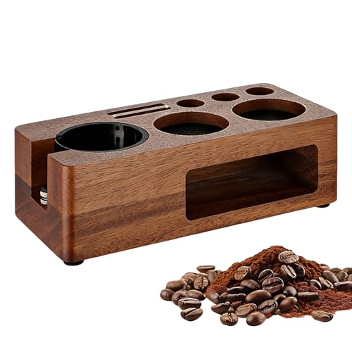Support de rangement pour tasseur à café et station de tampage