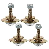 Toyvian 4 pièces Roulement de Chaise Berçante Fer de Raccordement pour Meubles Lot de Qu...