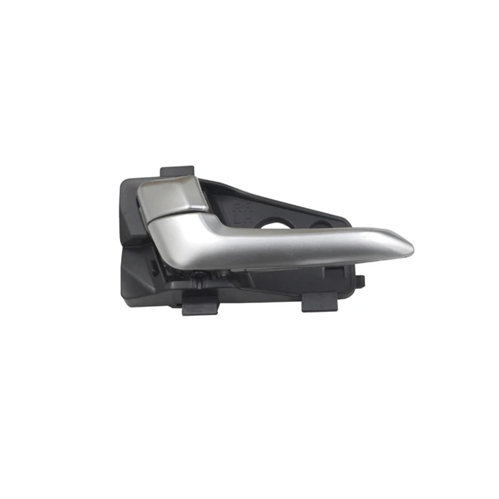 Ouokchm Car Interior Door Handle for Kia for Picanto 2011-2016 82620-1Y010 83610-1Y000 Intside Interior Door Inner Handle(Rear Left Silver)