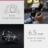 Panasonic DC-S5M2NE LUMIX DC-S5M2 Full Frame Mirrorless Camera Body, 4K 60P and 6k 30P Video Recording, Flip Screen, Wi-Fi, L-Mount, Phase Hybrid AF, Active is, with S-R1840E 18-40mm S Lens, Black – Ansicht 9
