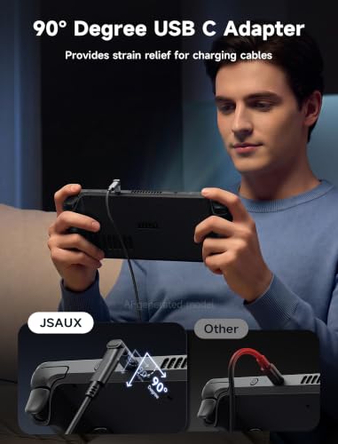Image of JSAUX 45W USB C Charger for Steam Deck /OLED with 10FT Cable