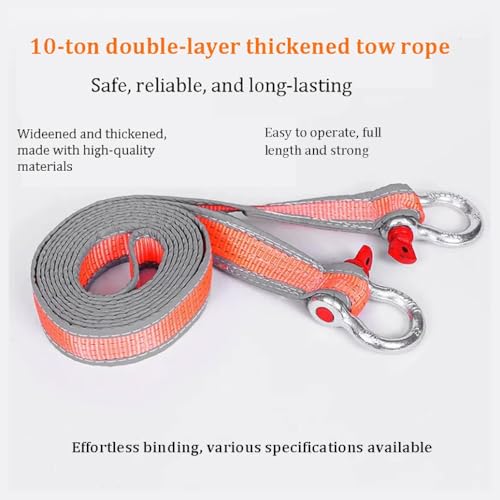 Sangle de récupération robuste 10t avec finitions haute ténacité - 3