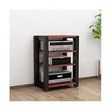 Design spacieux : la structure ouverte favorise une circulation d'air optimale, empêchant vos appareils électroniques de surchauffer. Le grand espace peut accueillir des consoles de jeu, des lecteurs DVD, des boîtes de câble, des woofers de système audio et des changeurs de CD, assurant que votre configuration de divertissement reste froide et nizée. Parfait pour tout home cinéma ou salle multimédia.