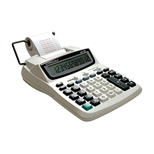 Calculadora De Impressao 12dig. Bob.58mm/4pilhas Bivolt - 01 Unidade ProCalc, Multicor