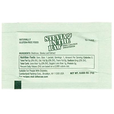 Stevia in the Raw Zero Calorie Sweetener 250ct