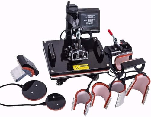 Heat Press Machine, 9 en 1 Combo para Sublimación miniatura 4