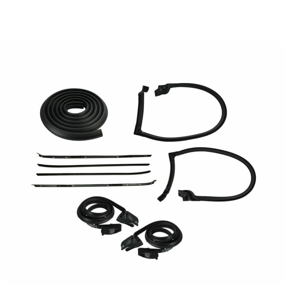 OKOVO Weatherstrip Seal Kit Door Window Sweep Roofrail Trunk for Chevy for Camaro 1970-1981,for Pontiac for Firebird 1970-1981
