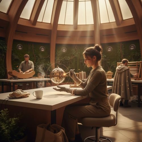 The Tides of the Maker&rsquo;s Atrium | Cozy Sci-Fi Story copertina