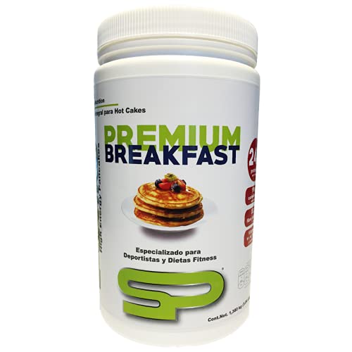 Keto, Premium Breakfast Hotcake, Harina Integral para Hotcakes Alta Proteína, Bote con 1.38 kg