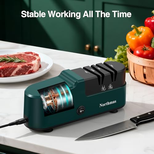 Northmas QN-M868 2-Stage Electric Knife Sharpener — view 6