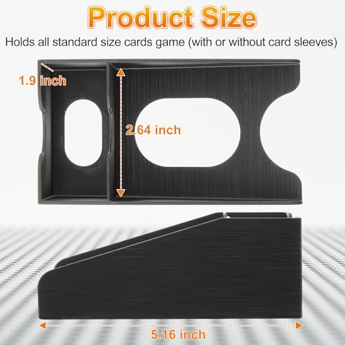 image for ElectricWise Draw and Discard Card Game Holder Works with Any Standard