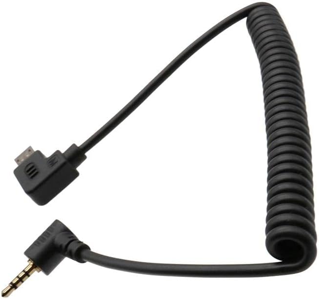 for Zhiyun Control Cable Spring Cable Camera Shutter Release Cable for Panasonic GH2/ GH3/ GH4 /GH5 /GH5s /G6/ G7/G85/ G9 25cm