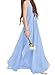 Imily Bela Girls A-Line Halter Dress Junior Bridesmaid Flower Girl Flowy Chiffon Maxi Dresses Wedding Party Pageant Gown