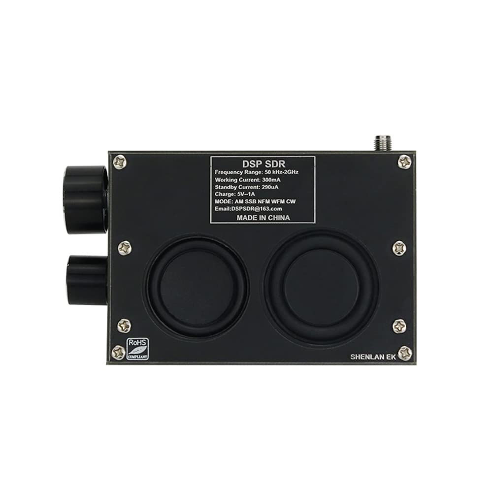 Lisher 50KHz-2GHz Malachite-DSP1 Ricevitore SDR Malachite 3.5Inch Display Battery Inside Firmware