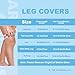 Clheatky Waterproof Cast Cover for Shower Adult Leg Cast Covers for Bath Adult Reusable Cast Protector for Shower Leg to Keep Wound & Bandages Dry Cast Bag for Foot Ankle