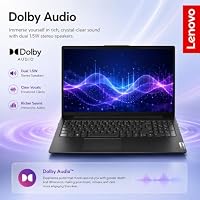 Lenovo V15 Business Laptop, AMD Ryzen 3 7320U (Outperforms i7-1065G7), 16GB DDR5 RAM, 256GB PCIe NVMe SSD, 15.6" FHD Anti-Glare Display, Windows 11 Pro, Wi-Fi 6, RJ-45 Ethernet, Dolby Audio — image 7